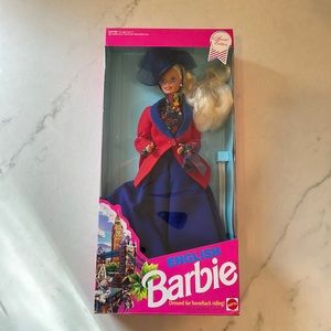 English Barbie Horseback Riding Vintage 1991 Mattel